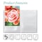 Better Office Products 24 Photo Mini Photo Album, 4in. x 6in. Clear View Cover, Holds 24 Photos, 5PK 32000 - alternate 2